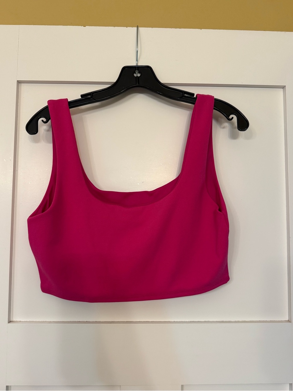 Lulu's Hot Pink Wide-Leg Jumpsuit Set Size Large - Picture 5 of 6
